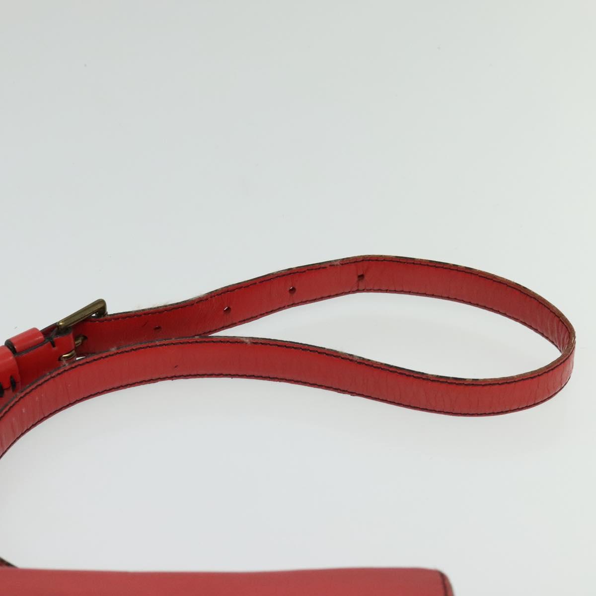 LOUIS VUITTON Epi Saint Cloud GM Shoulder Bag Red M52197 LV Auth 137330