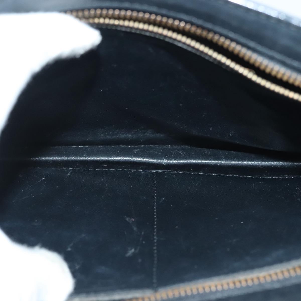 LOUIS VUITTON Epi Angian Shoulder Bag 2way Black M52112 LV Auth 137331