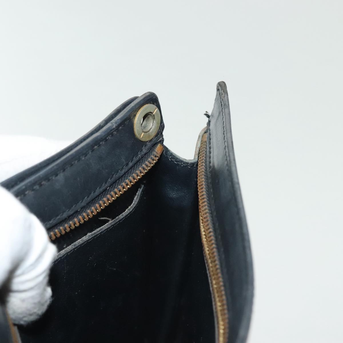 LOUIS VUITTON Epi Angian Shoulder Bag 2way Black M52112 LV Auth 137331