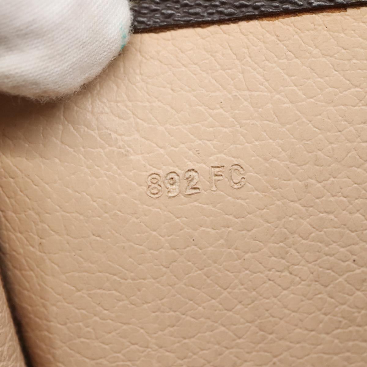 LOUIS VUITTON Monogram Sac Plat Hand Bag M51140 LV Auth 137345