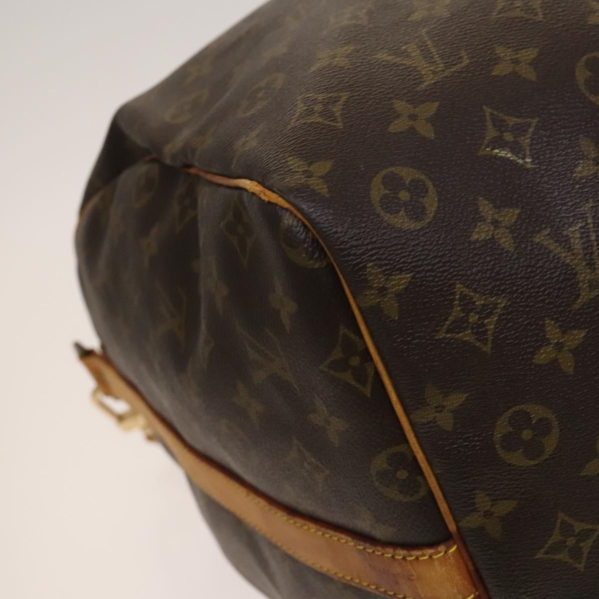 LOUIS VUITTON Monogram Keepall Bandouliere 60 Boston Bag M41412 LV Auth 137349