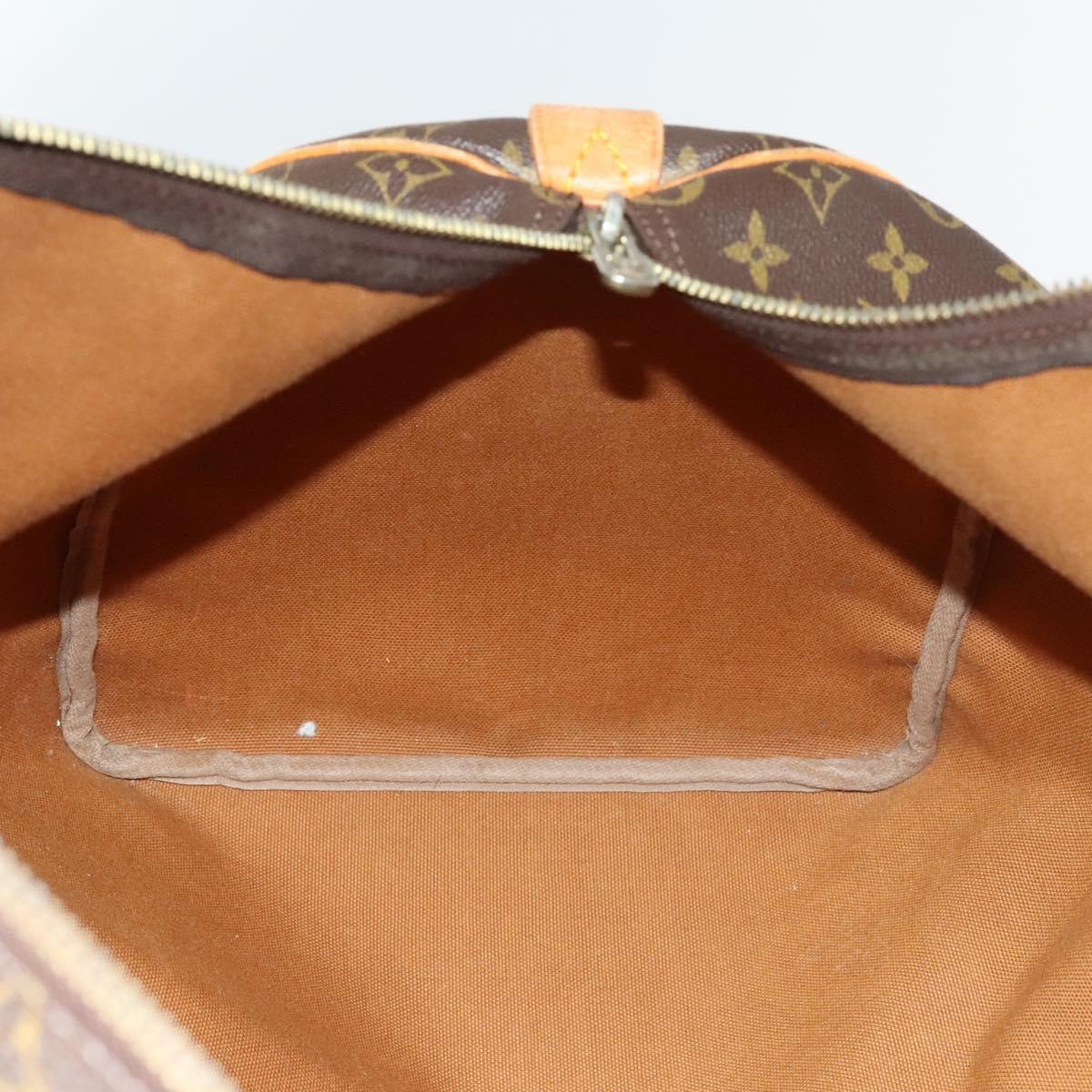 LOUIS VUITTON Monogram Keepall 55 Boston Bag M41424 LV Auth 137350