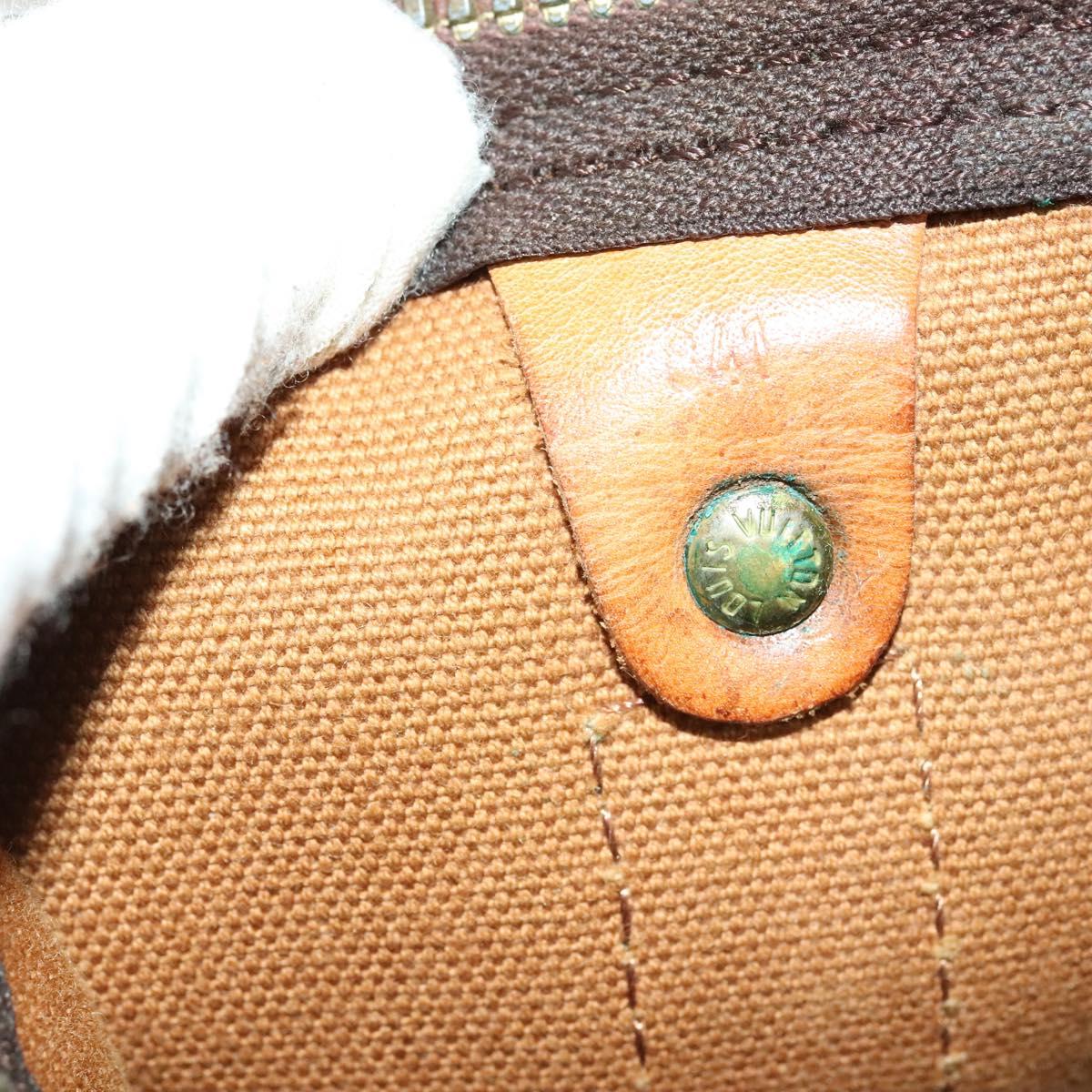 LOUIS VUITTON Monogram Keepall 55 Boston Bag M41424 LV Auth 137350