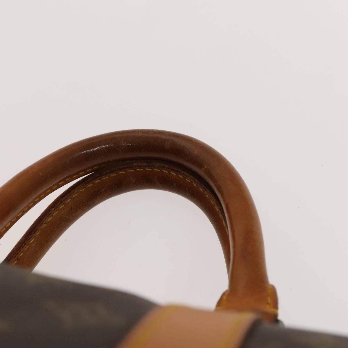 LOUIS VUITTON Monogram Keepall 55 Boston Bag M41424 LV Auth 137350