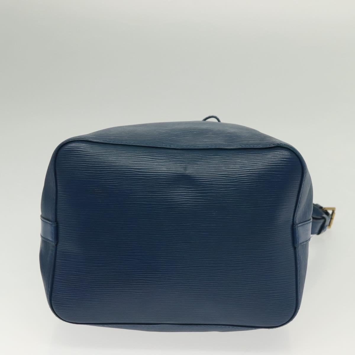 LOUIS VUITTON Epi Petit Noe Shoulder Bag Blue M44105 LV Auth 137358