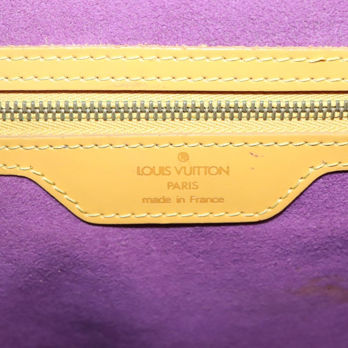 LOUIS VUITTON Epi Saint Jacques Shopping Shoulder Bag Yellow M52269 Auth 137365