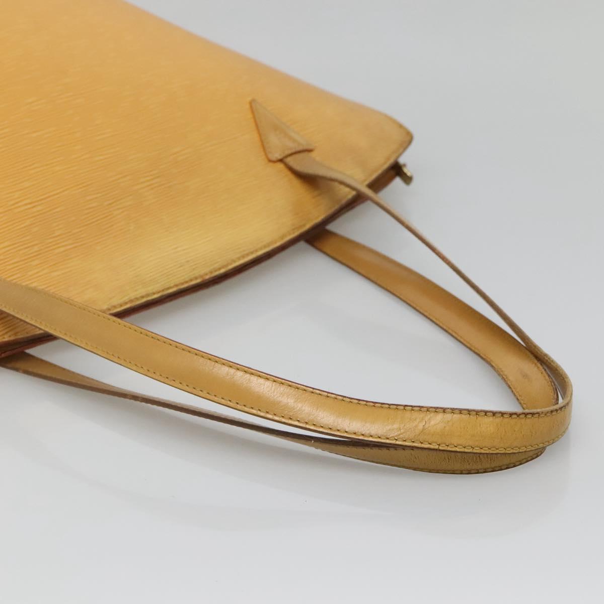 LOUIS VUITTON Epi Saint Jacques Shopping Shoulder Bag Yellow M52269 Auth 137365