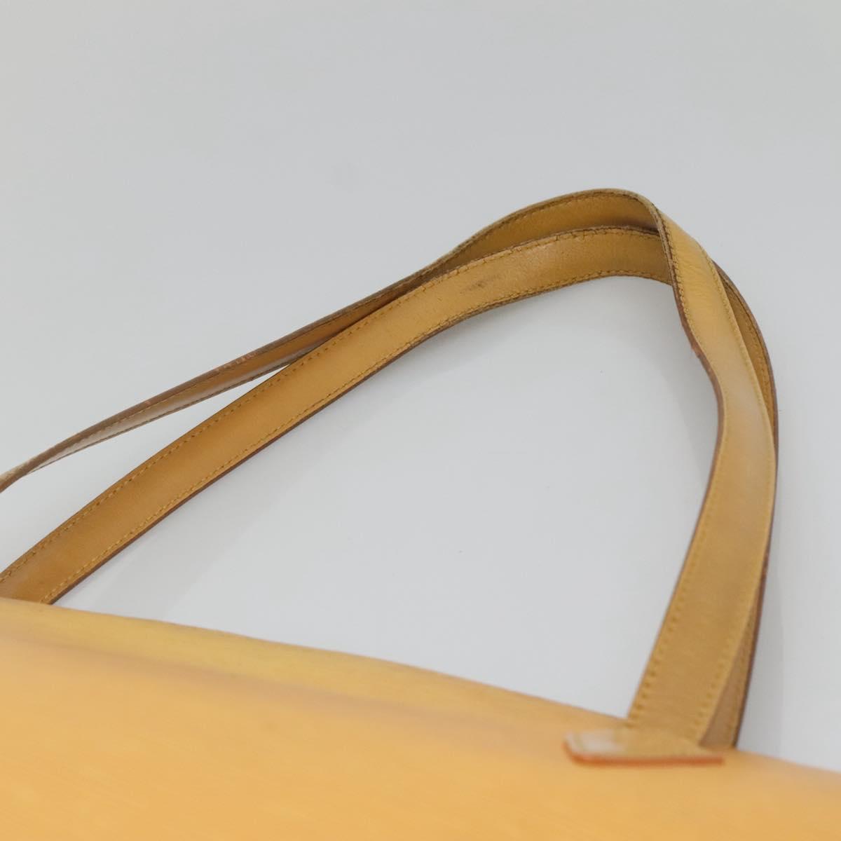 LOUIS VUITTON Epi Saint Jacques Shopping Shoulder Bag Yellow M52269 Auth 137365