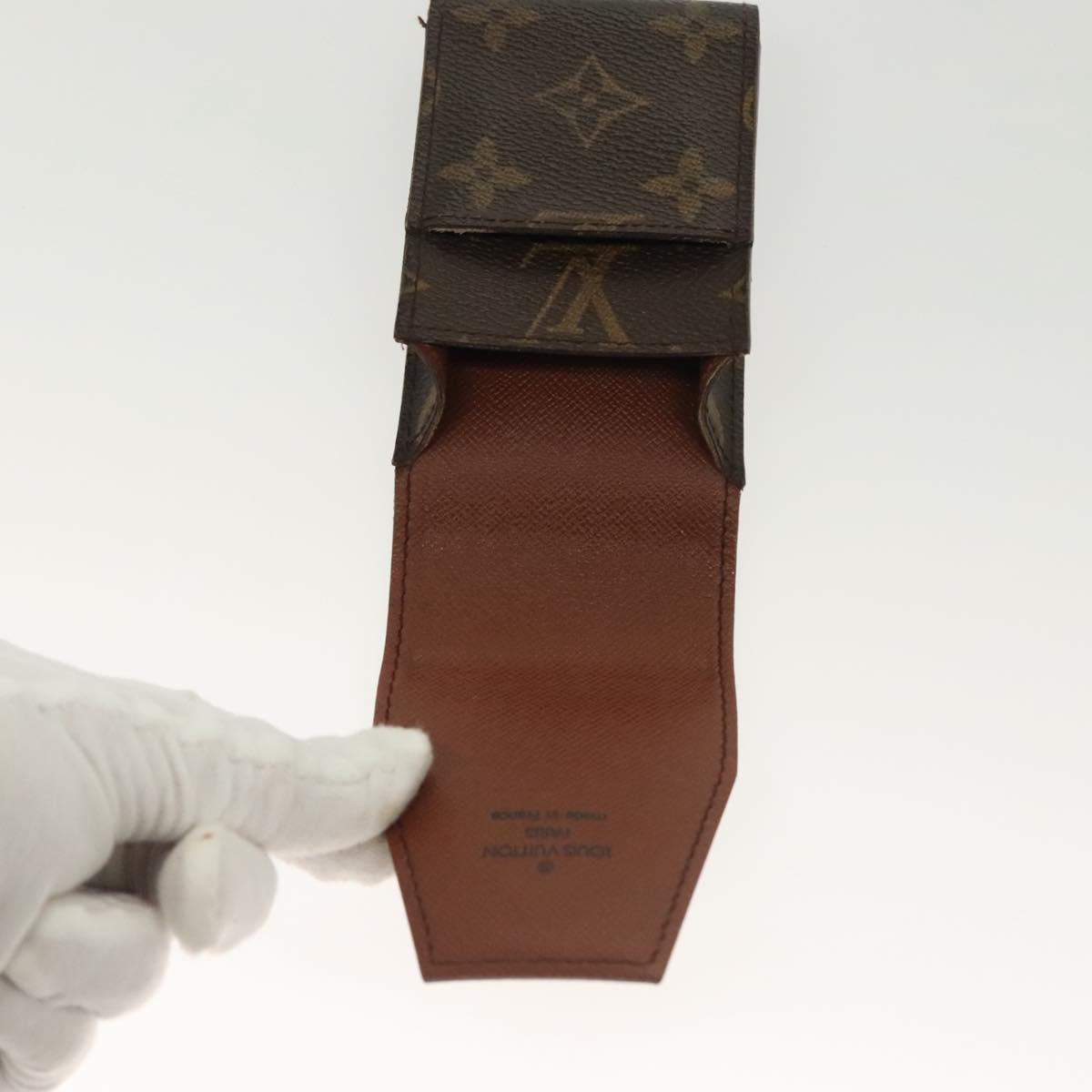 LOUIS VUITTON Monogram Etui Cigarette Case M63024 LV Auth 137379