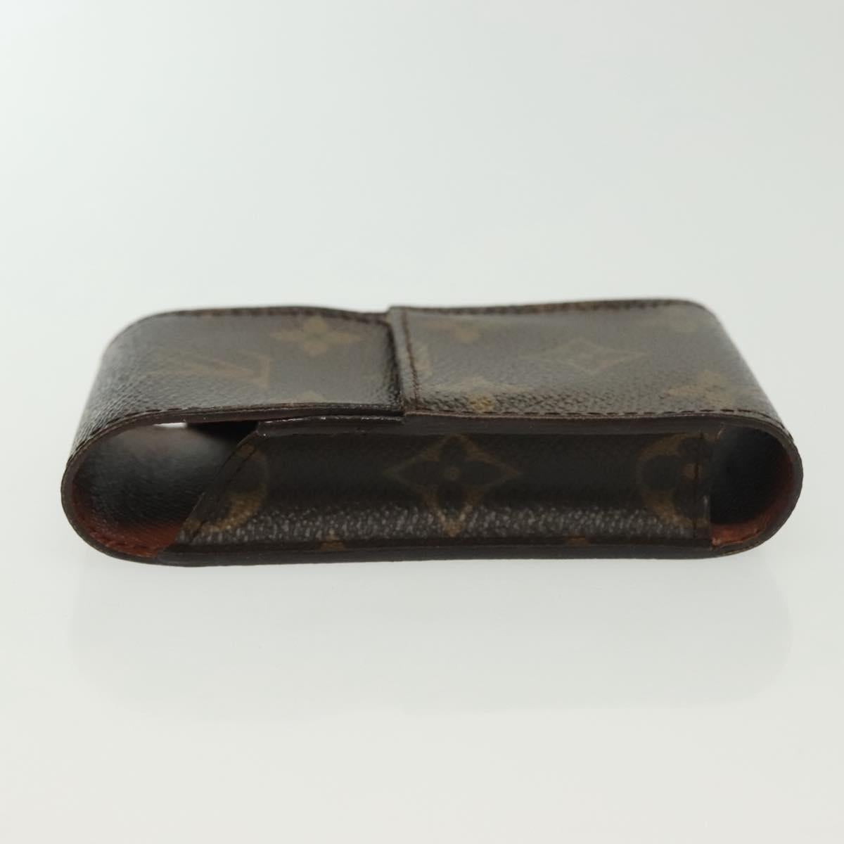 LOUIS VUITTON Monogram Etui Cigarette Case M63024 LV Auth 137379