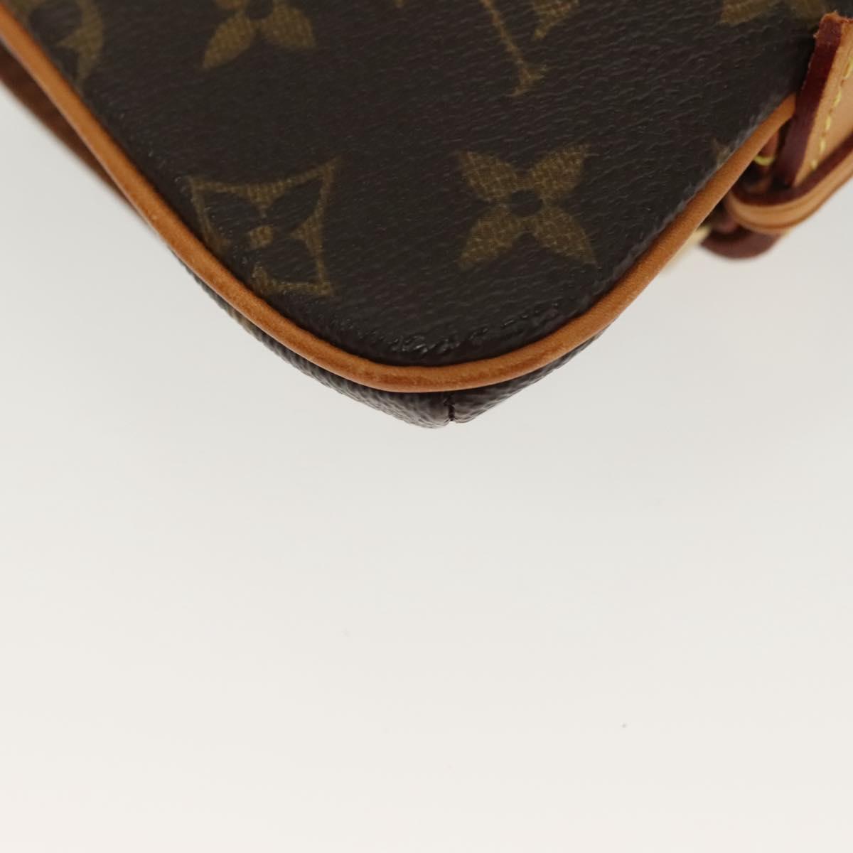 LOUIS VUITTON Monogram Pochette Marrell Waist Bag M51159 LV Auth 137380