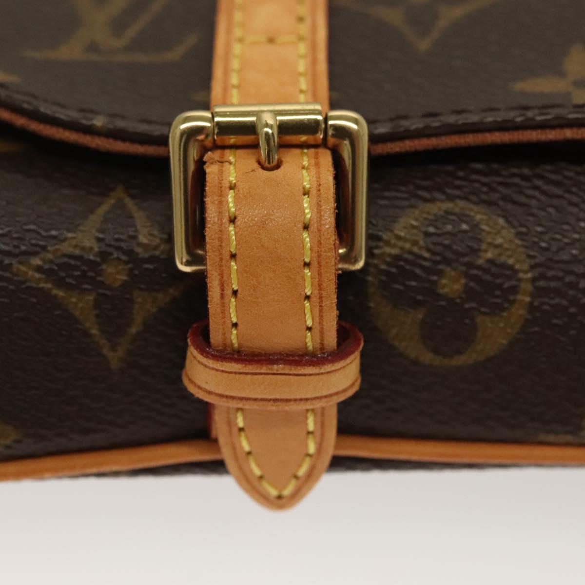 LOUIS VUITTON Monogram Pochette Marrell Waist Bag M51159 LV Auth 137380