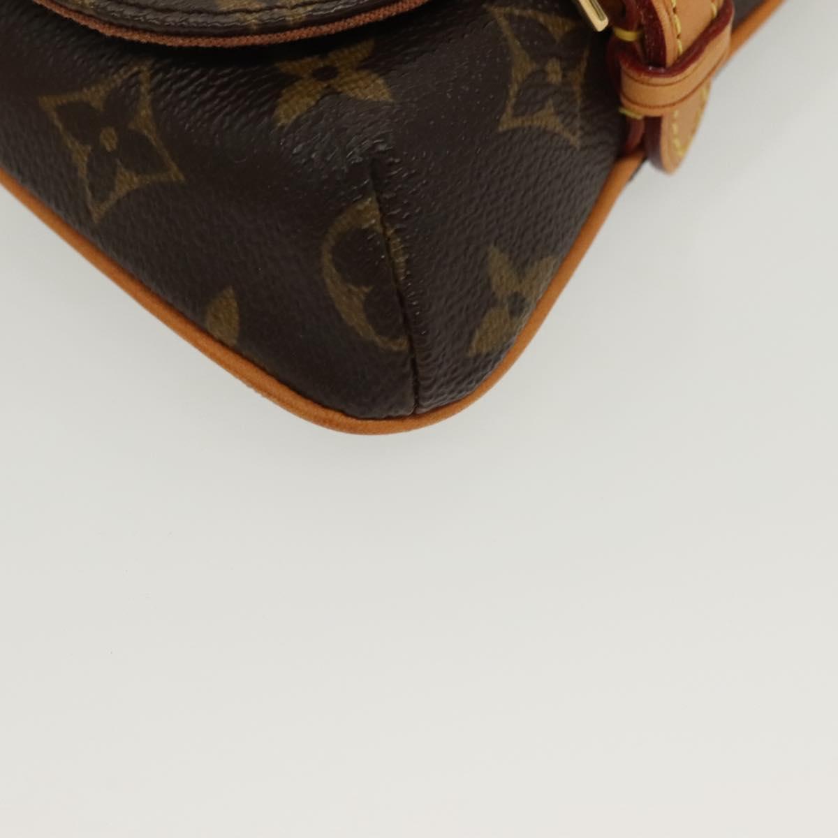 LOUIS VUITTON Monogram Pochette Marrell Waist Bag M51159 LV Auth 137380