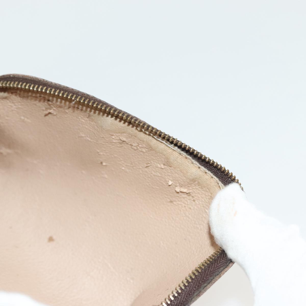 LOUIS VUITTON Monogram Pochette Cosmetic PM Pouch M43998 LV Auth 137385