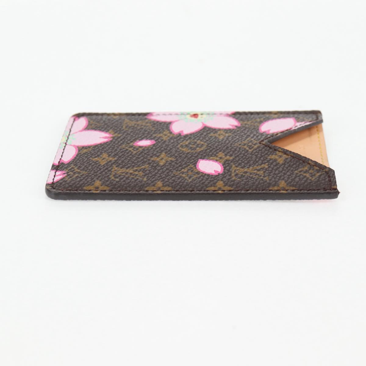 LOUIS VUITTON Monogram Cherry Blossom Etui Miroir Mirror M92018 Auth 137388V