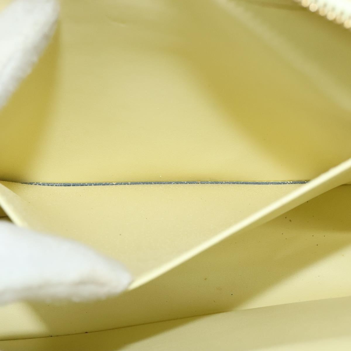 LOUIS VUITTON Monogram Vernis Marley Backpack Yellow M91040 LV Auth 137398