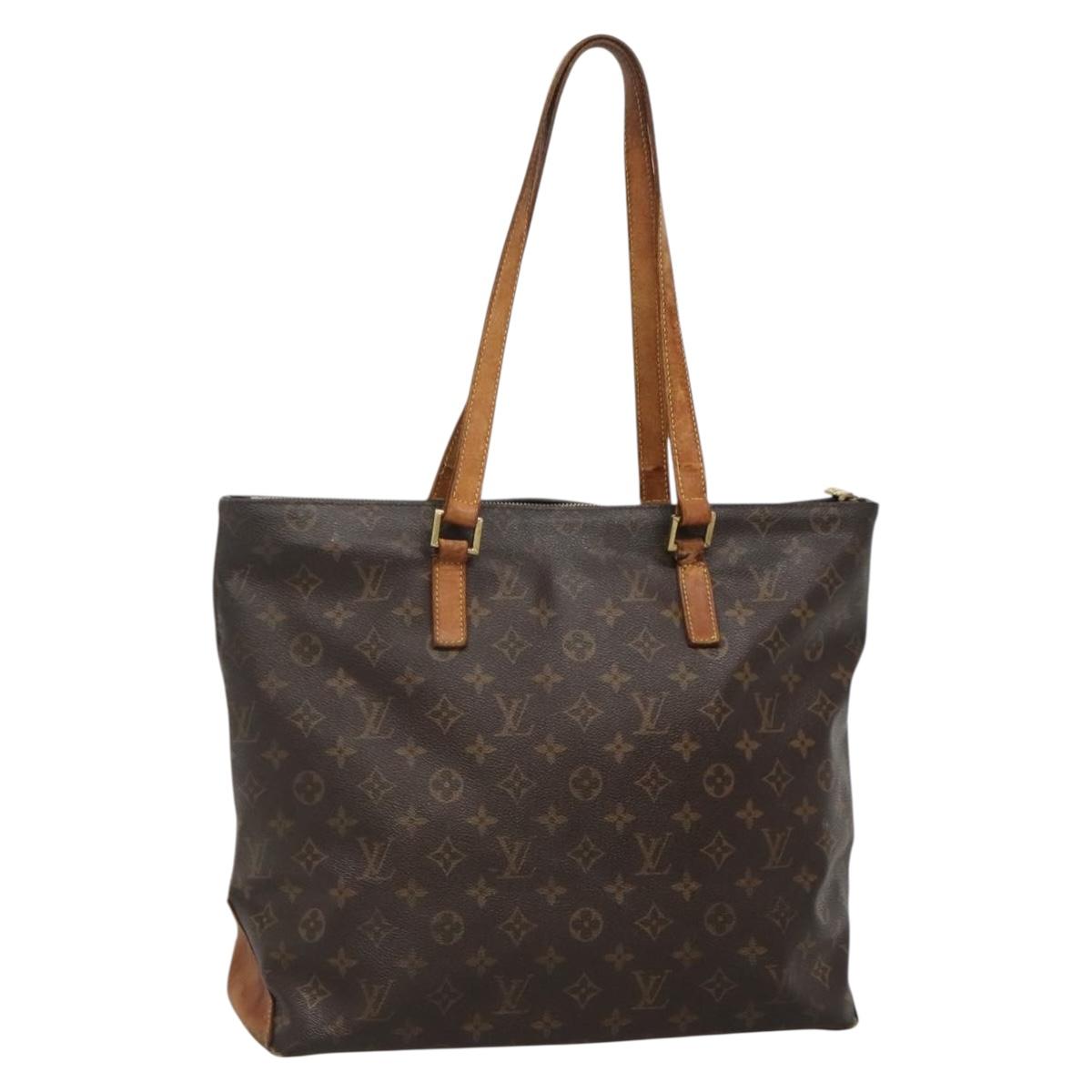 LOUIS VUITTON Monogram Cabas Mezzo Tote Bag M51151 LV Auth 137409