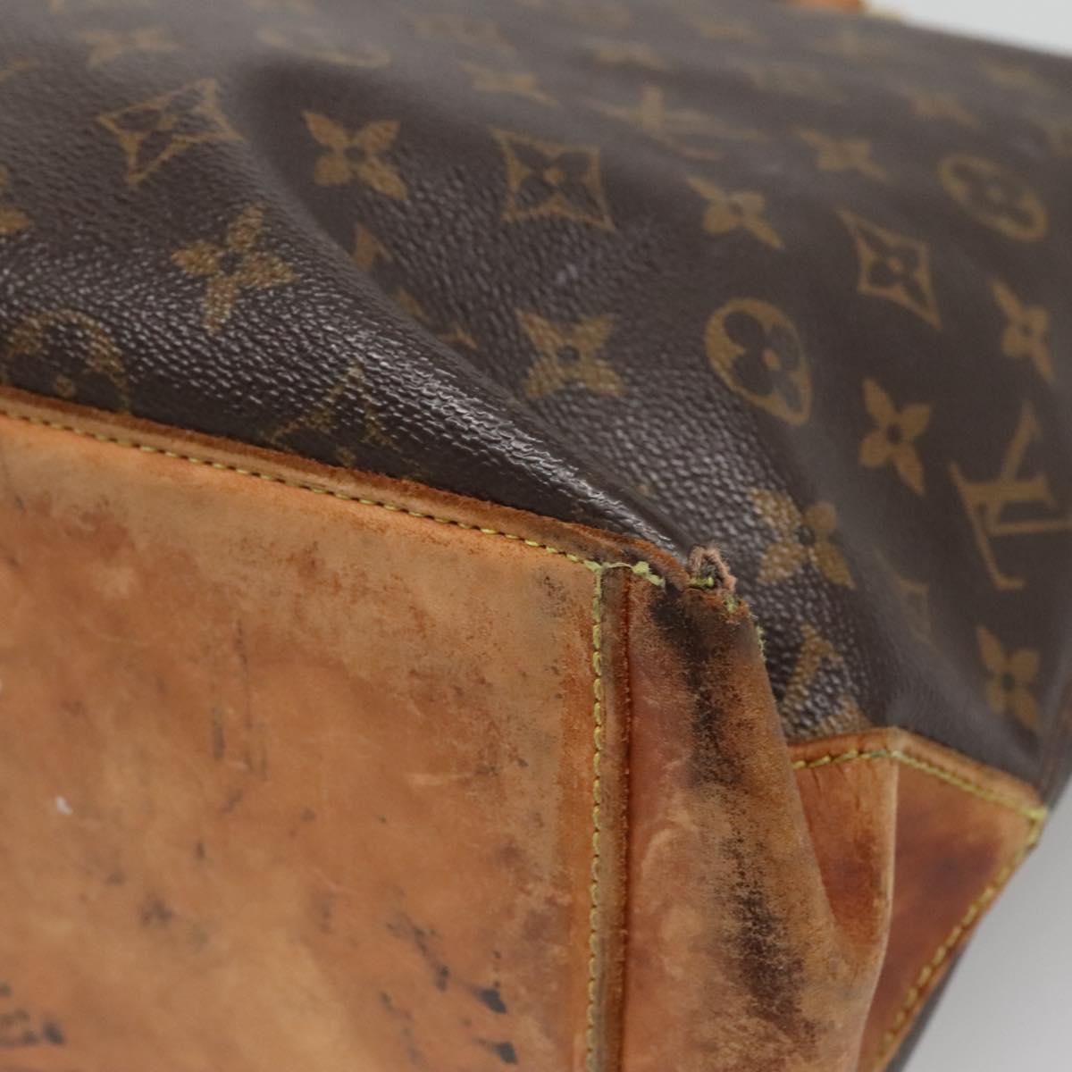 LOUIS VUITTON Monogram Cabas Mezzo Tote Bag M51151 LV Auth 137409