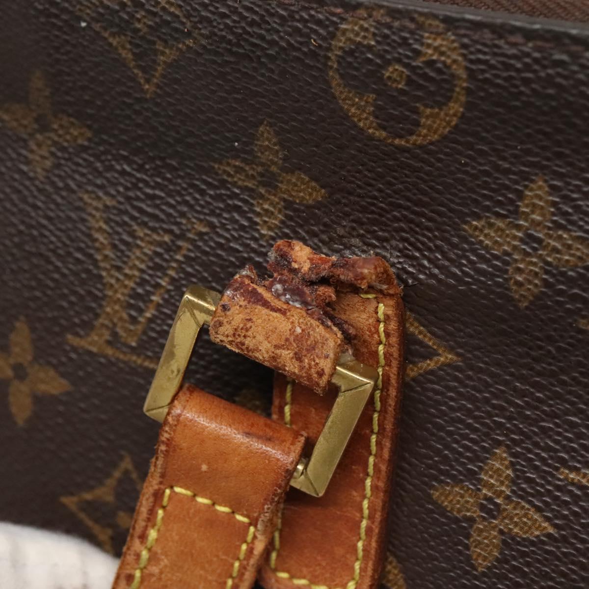 LOUIS VUITTON Monogram Cabas Mezzo Tote Bag M51151 LV Auth 137409