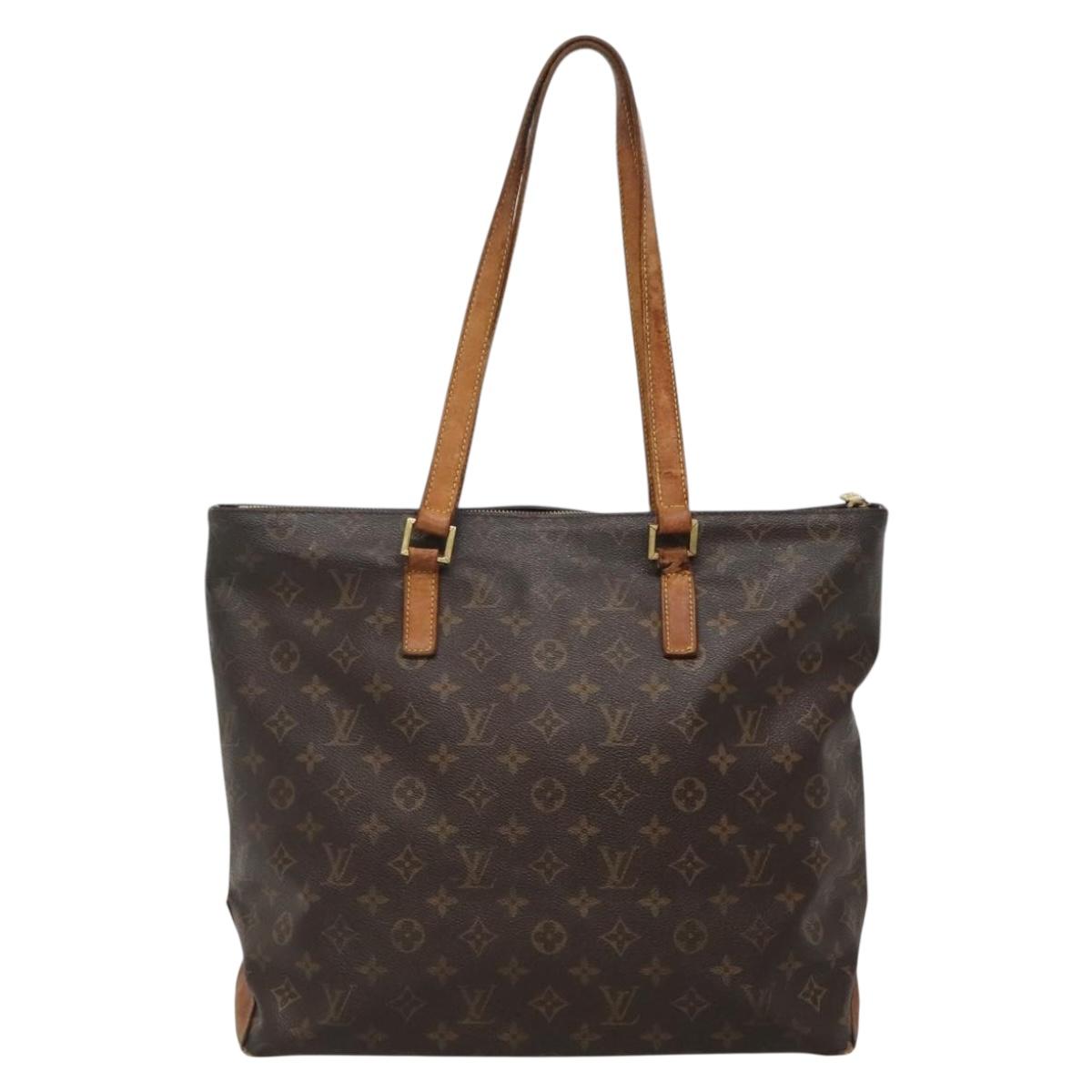 LOUIS VUITTON Monogram Cabas Mezzo Tote Bag M51151 LV Auth 137409