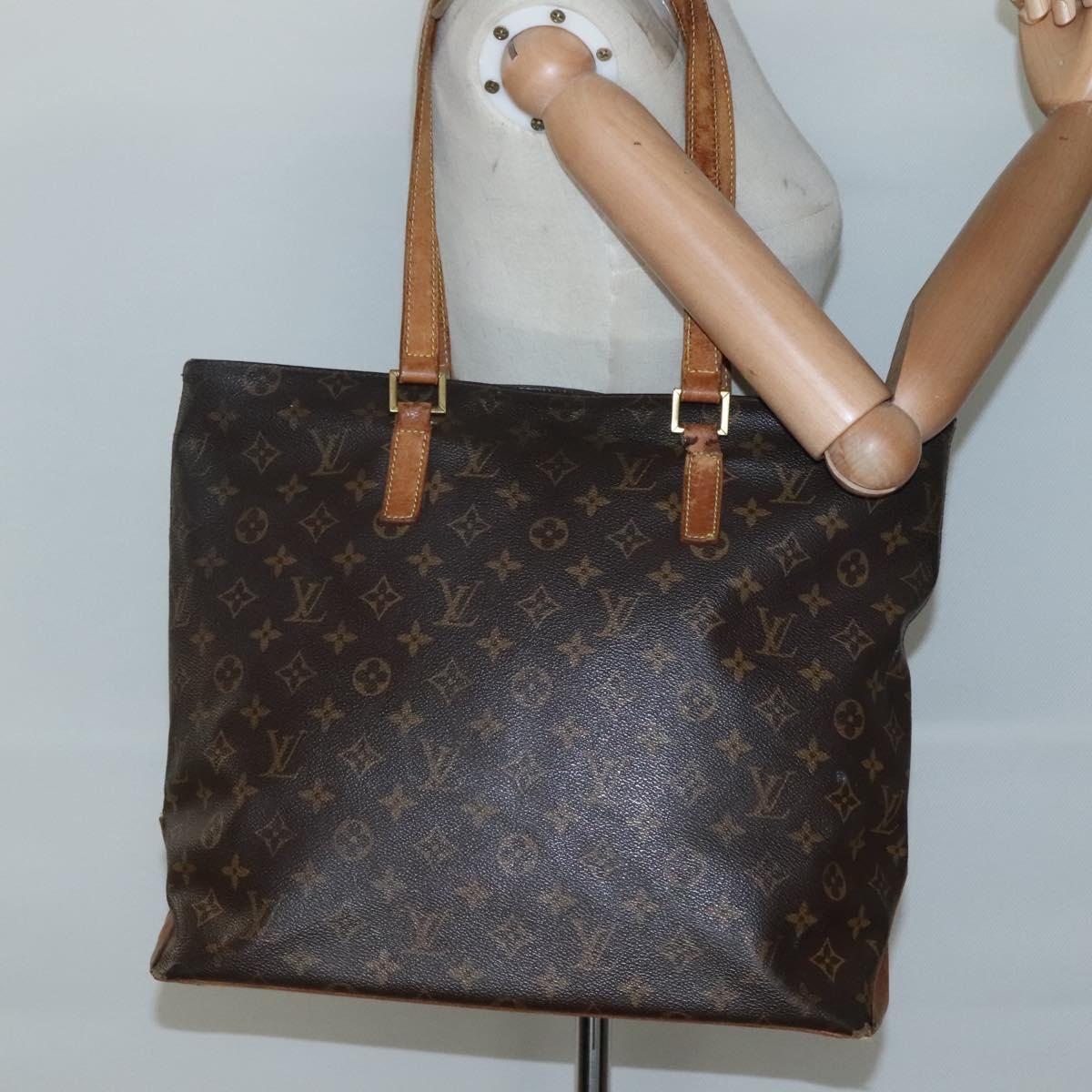 LOUIS VUITTON Monogram Cabas Mezzo Tote Bag M51151 LV Auth 137409