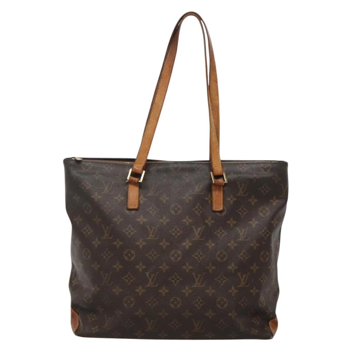 LOUIS VUITTON Monogram Cabas Mezzo Tote Bag M51151 LV Auth 137409