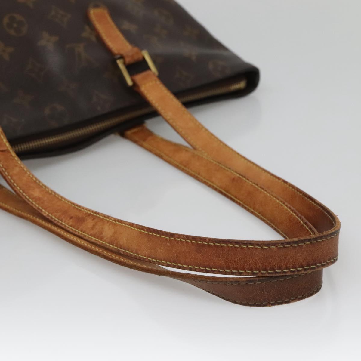 LOUIS VUITTON Monogram Cabas Mezzo Tote Bag M51151 LV Auth 137409