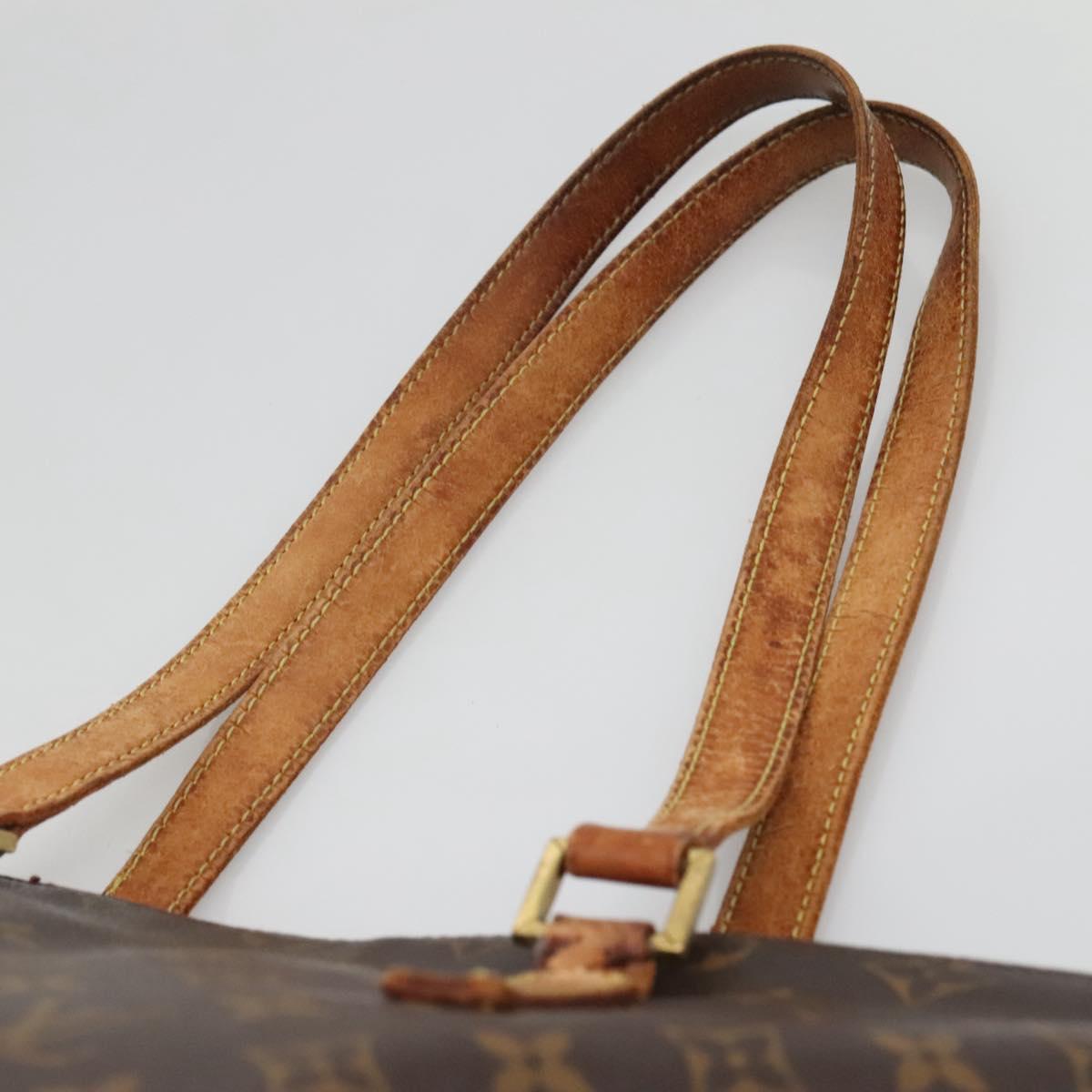 LOUIS VUITTON Monogram Cabas Mezzo Tote Bag M51151 LV Auth 137409