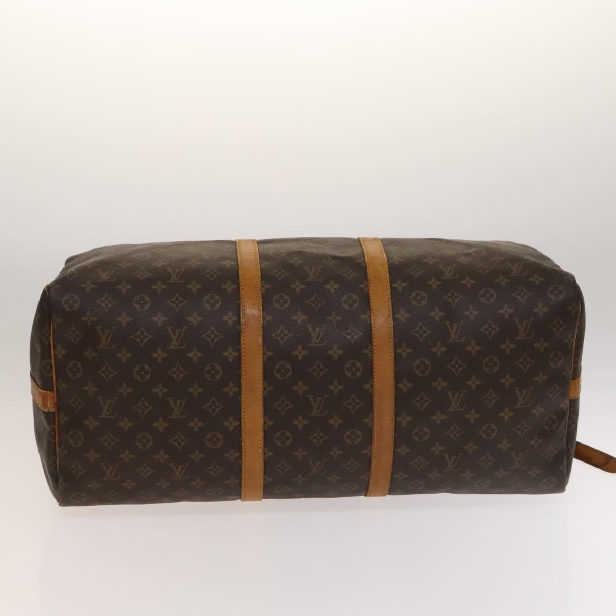LOUIS VUITTON Monogram Keepall Bandouliere 60 Boston Bag M41412 LV Auth 137410