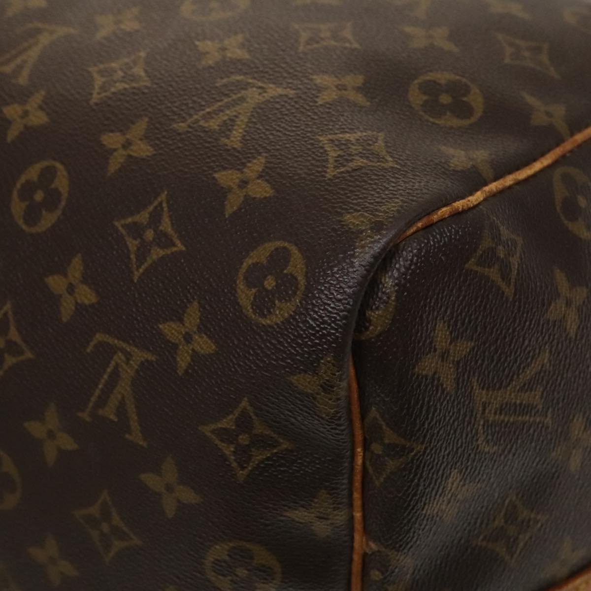 LOUIS VUITTON Monogram Keepall Bandouliere 60 Boston Bag M41412 LV Auth 137410