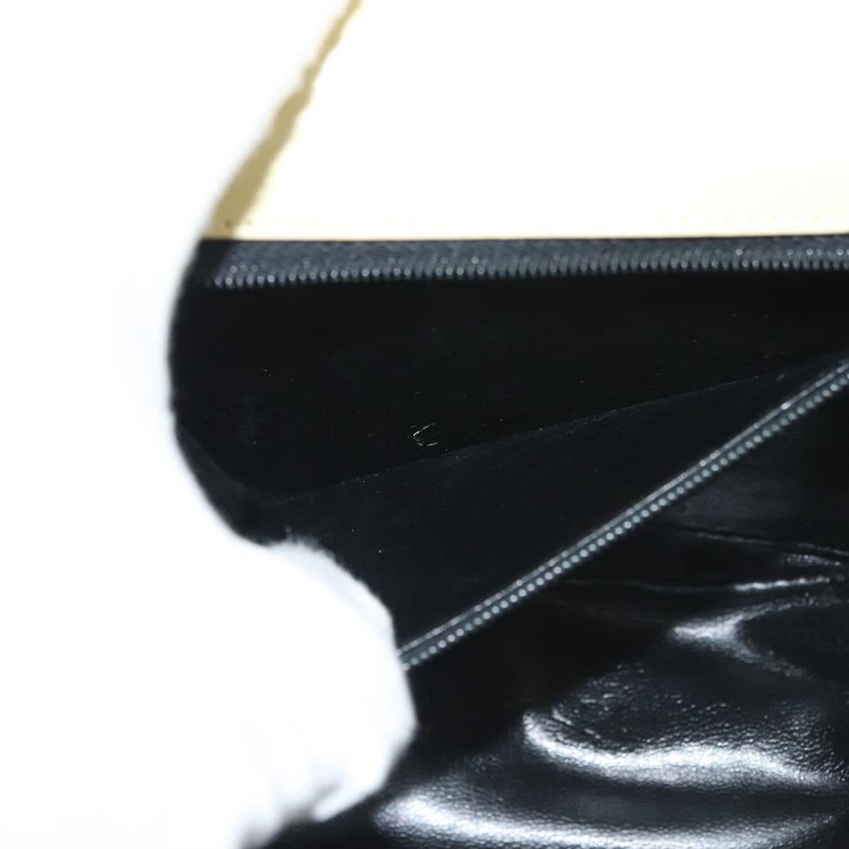 Salvatore Ferragamo Gancini Shoulder Bag Suede Beige Gold Auth 137419