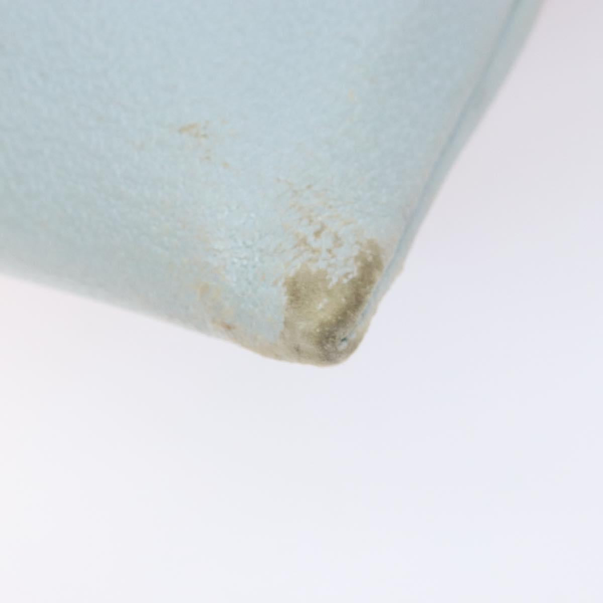 PRADA Tote Bag Canvas Beige Auth 137463