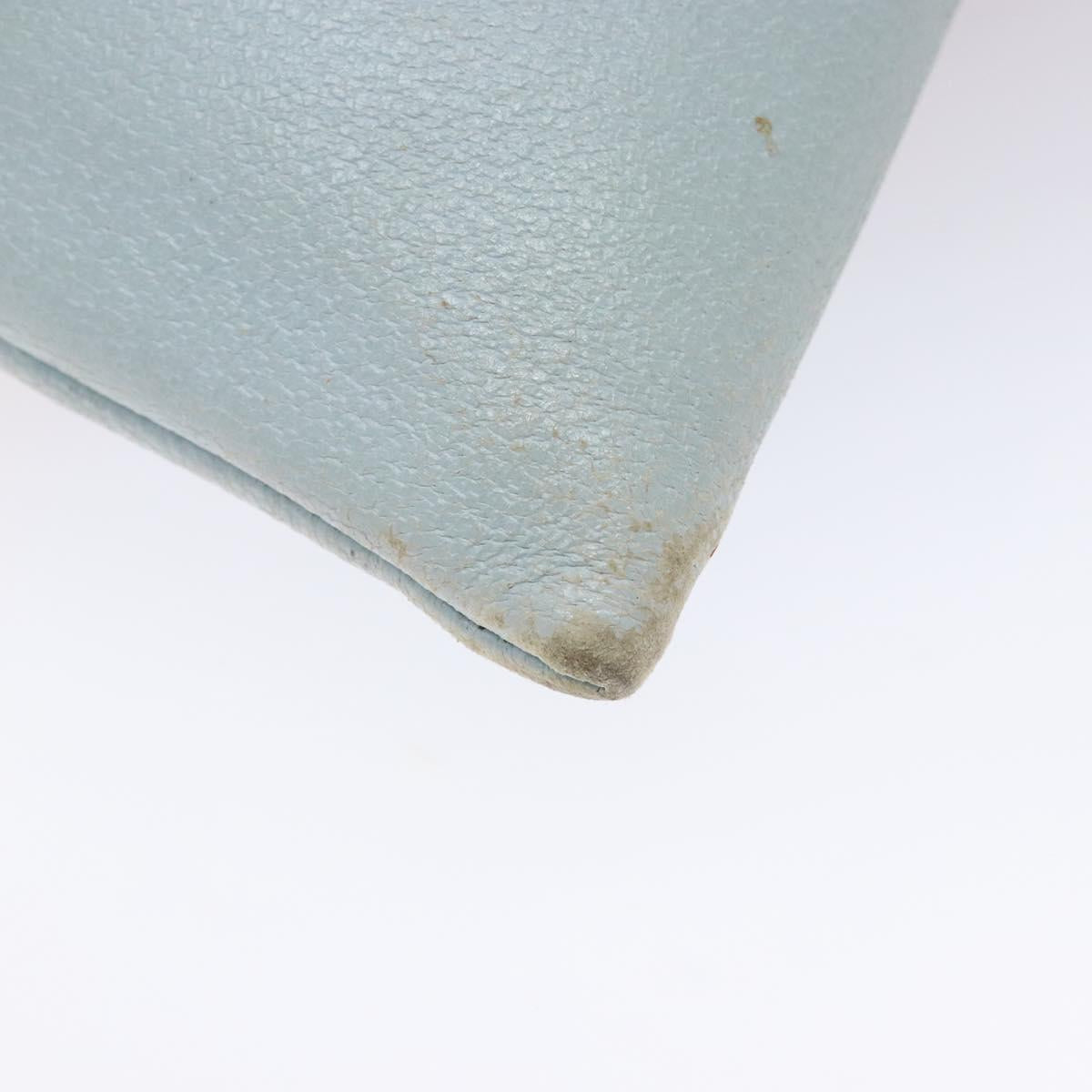 PRADA Tote Bag Canvas Beige Auth 137463