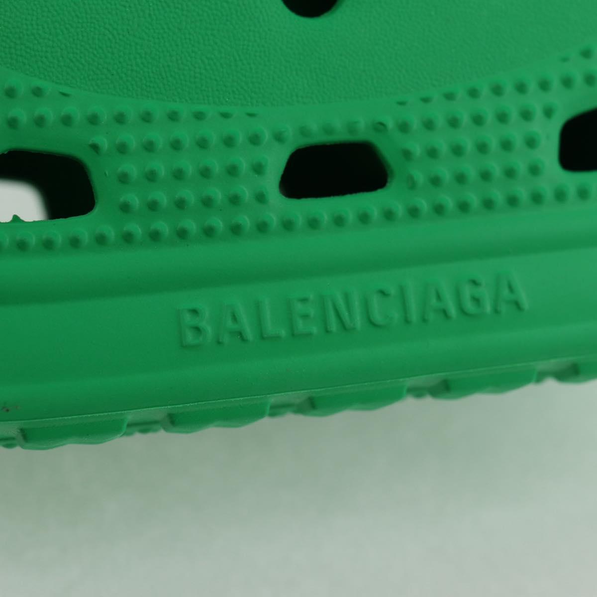 BALENCIAGA Shoulder Bag Rubber Crocs Collaboration Green Auth 137470M