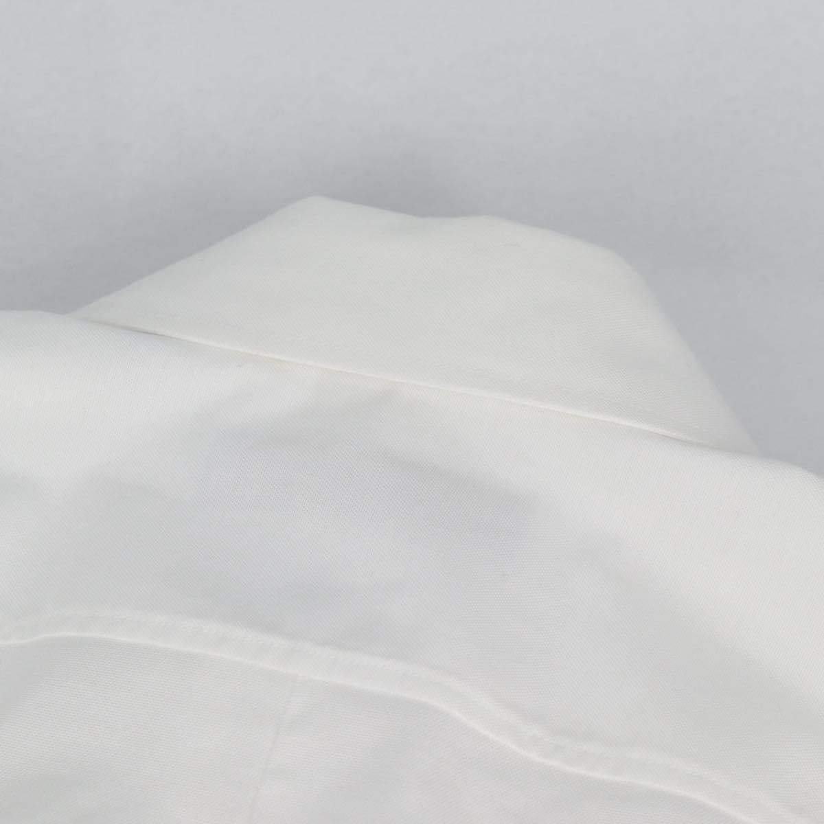 LOUIS VUITTON Printed Shirt And Tie Shirt Cotton White LV Auth 137477M