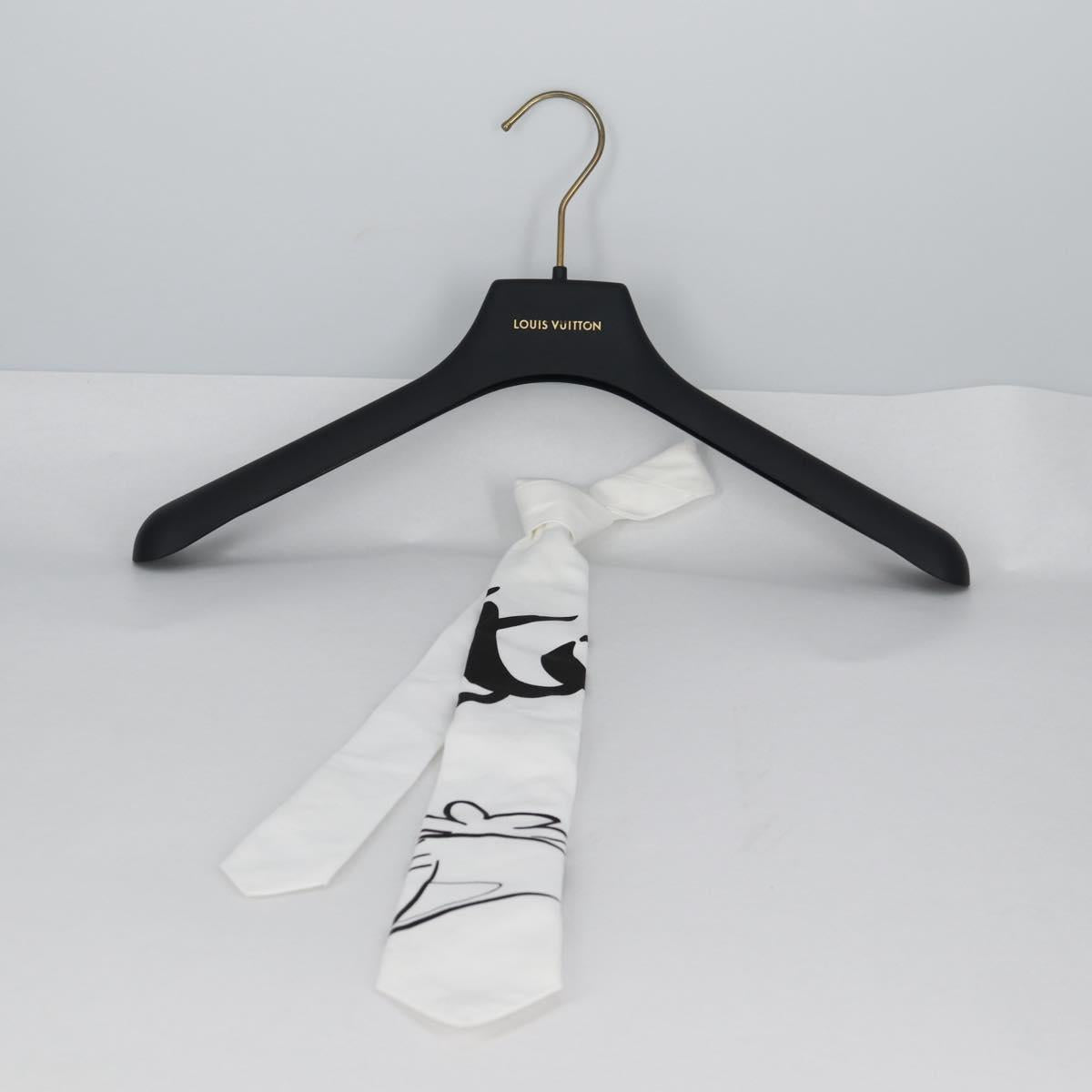 LOUIS VUITTON Printed Shirt And Tie Shirt Cotton White LV Auth 137477M