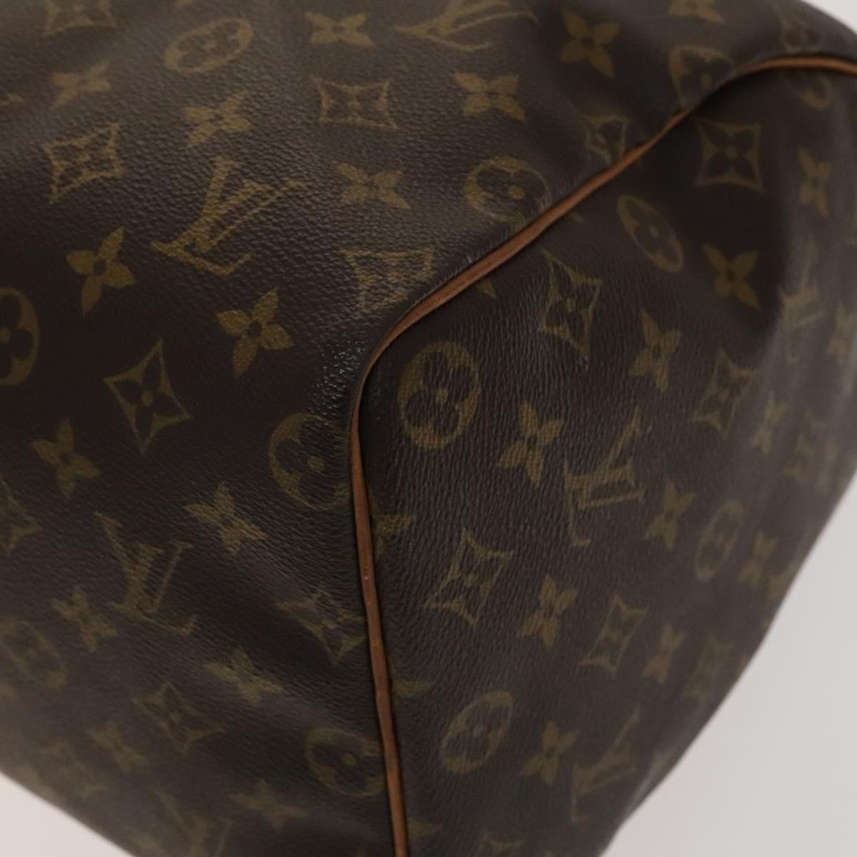 LOUIS VUITTON Monogram Speedy 40 Hand Bag M41522 LV Auth 137530