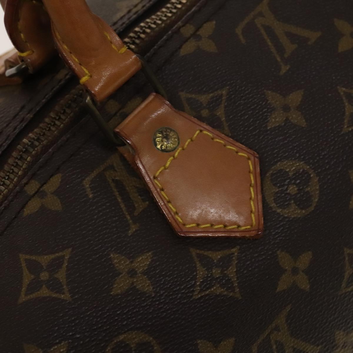 LOUIS VUITTON Monogram Speedy 40 Hand Bag M41522 LV Auth 137530