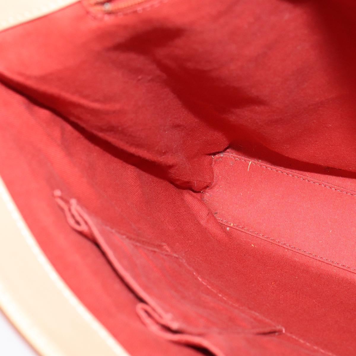 BURBERRY Nova Check Blue Label Shoulder Bag Canvas Leather Pink Auth 137567