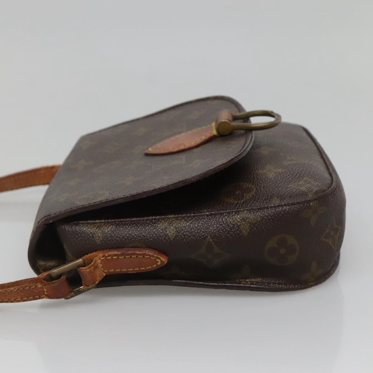 LOUIS VUITTON Monogram Saint Cloud MM Shoulder Bag M51243 LV Auth 137615