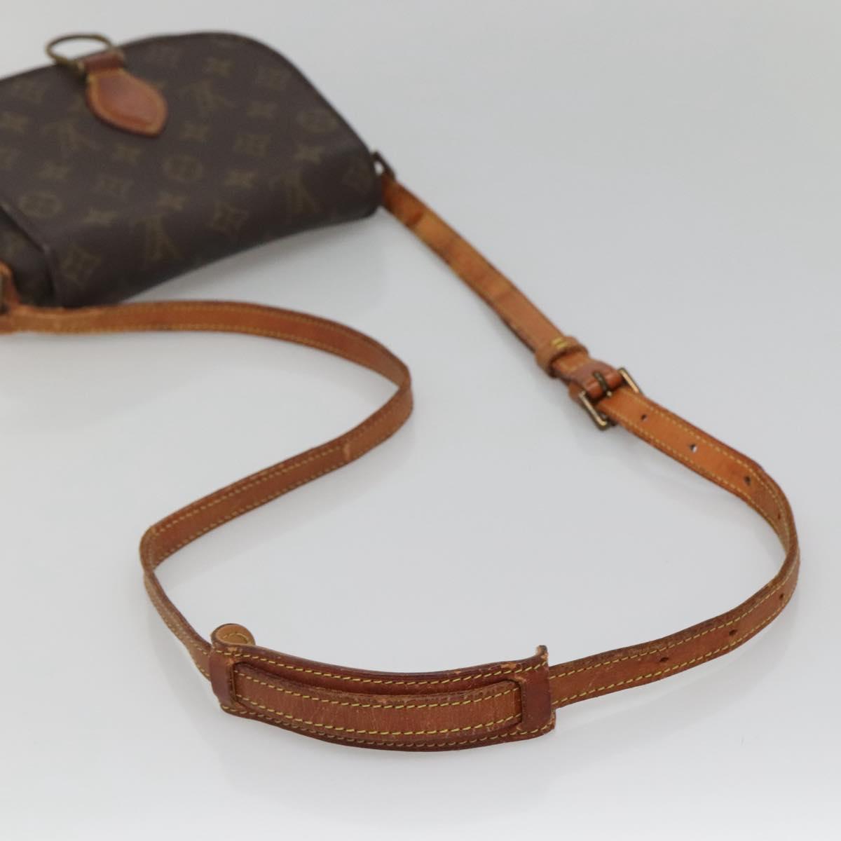 LOUIS VUITTON Monogram Saint Cloud MM Shoulder Bag M51243 LV Auth 137615