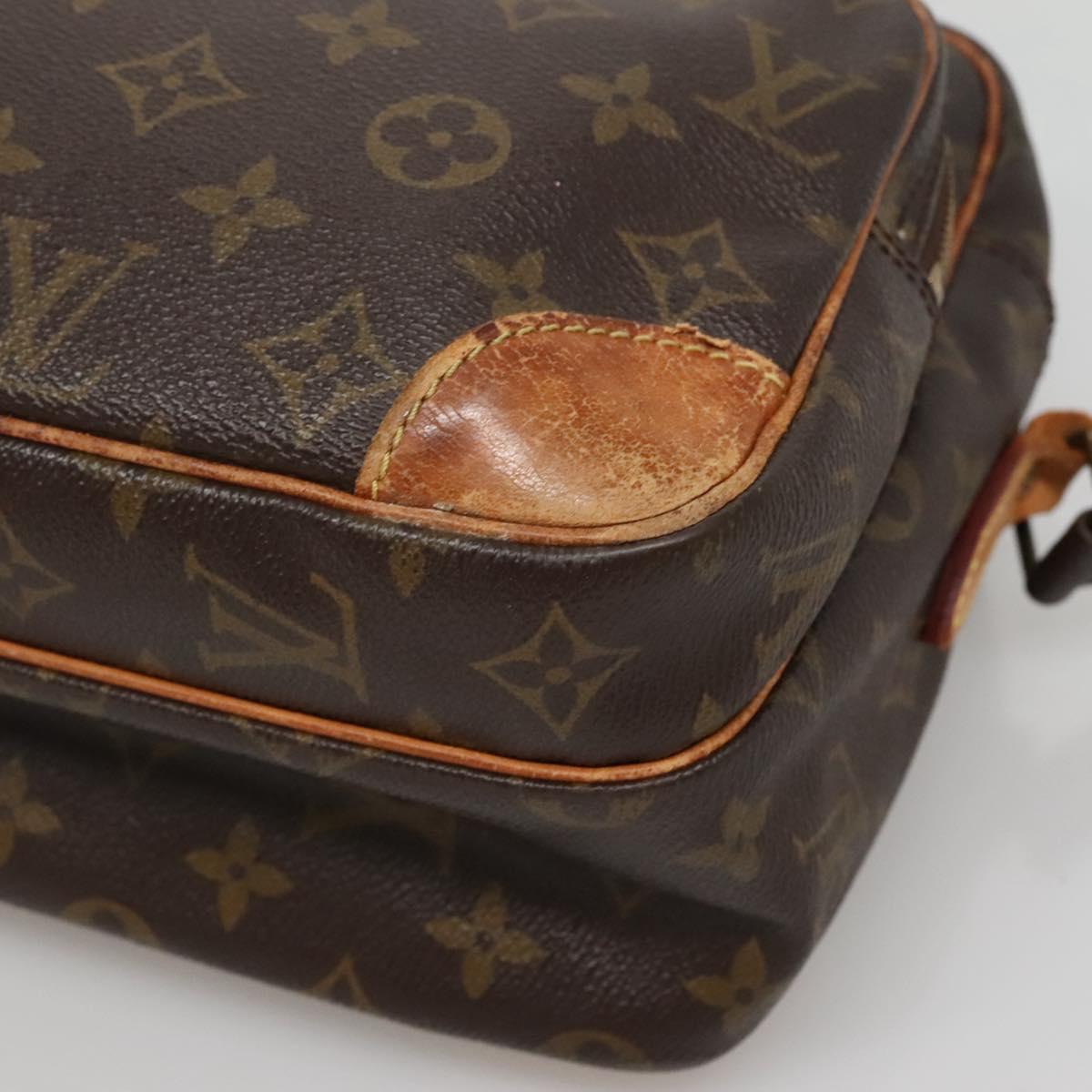 LOUIS VUITTON Monogram Nile Shoulder Bag M45244 LV Auth 137617