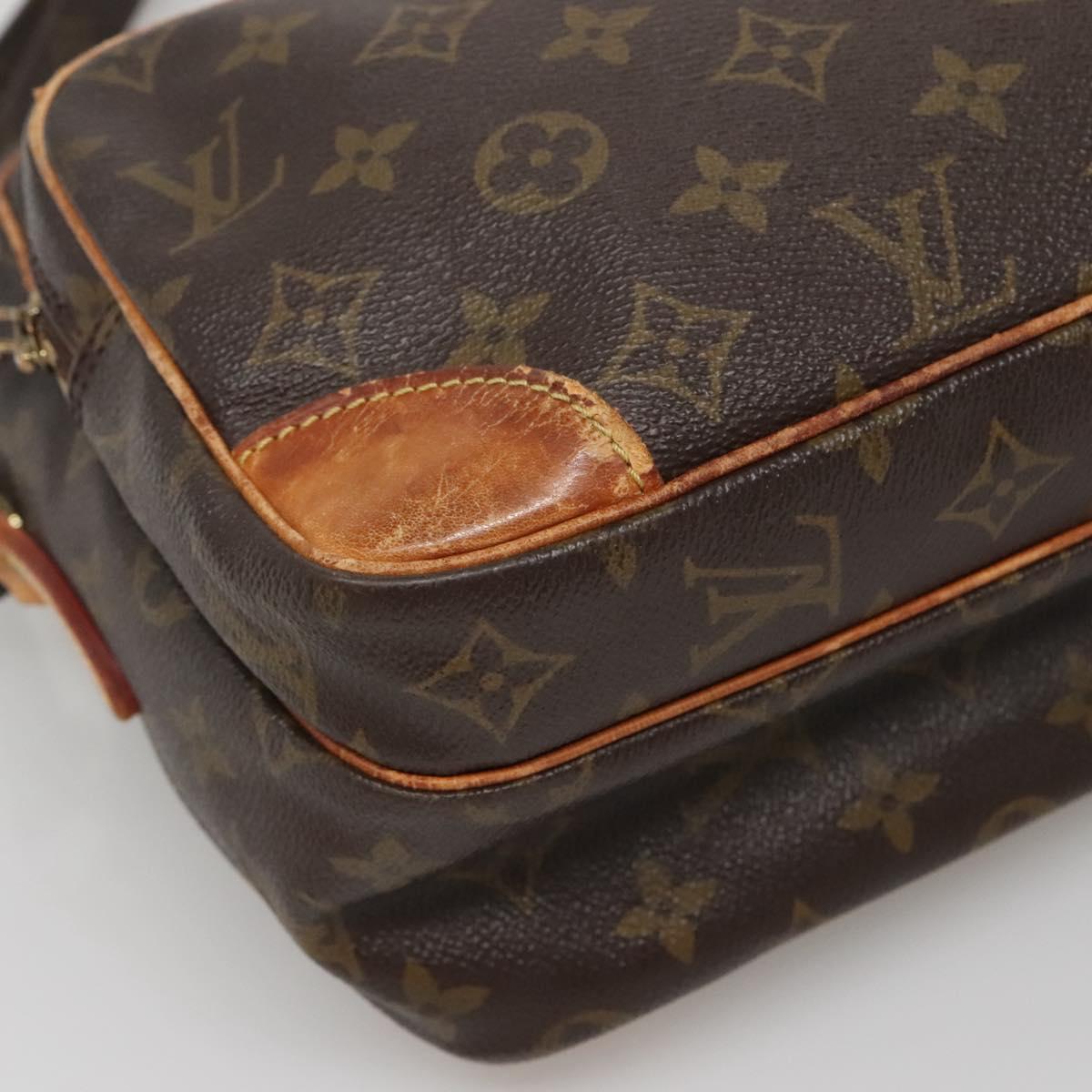 LOUIS VUITTON Monogram Nile Shoulder Bag M45244 LV Auth 137617