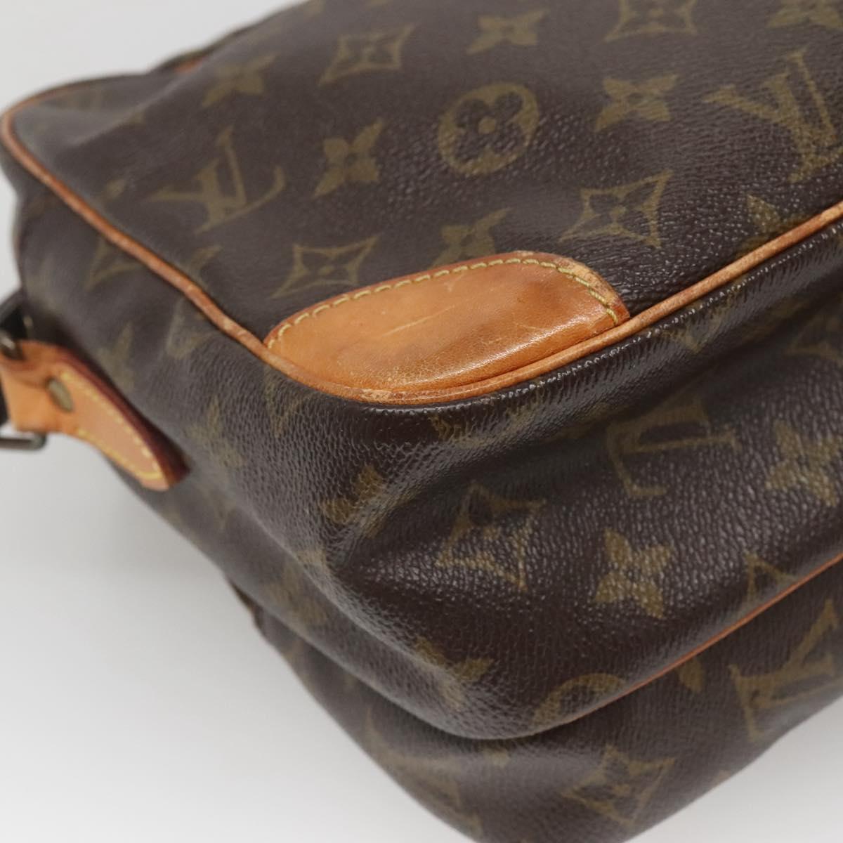 LOUIS VUITTON Monogram Nile Shoulder Bag M45244 LV Auth 137617