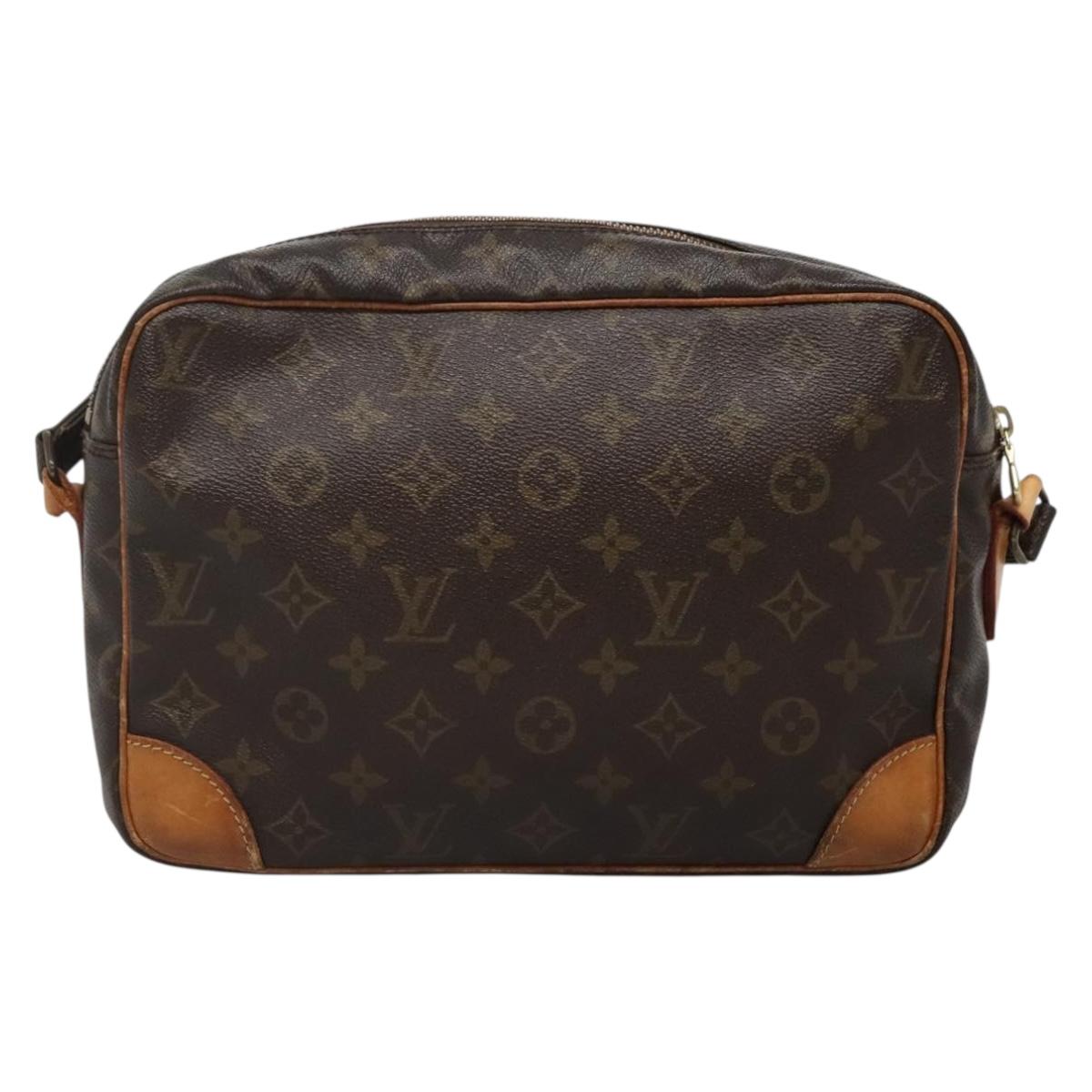 LOUIS VUITTON Monogram Nile Shoulder Bag M45244 LV Auth 137617