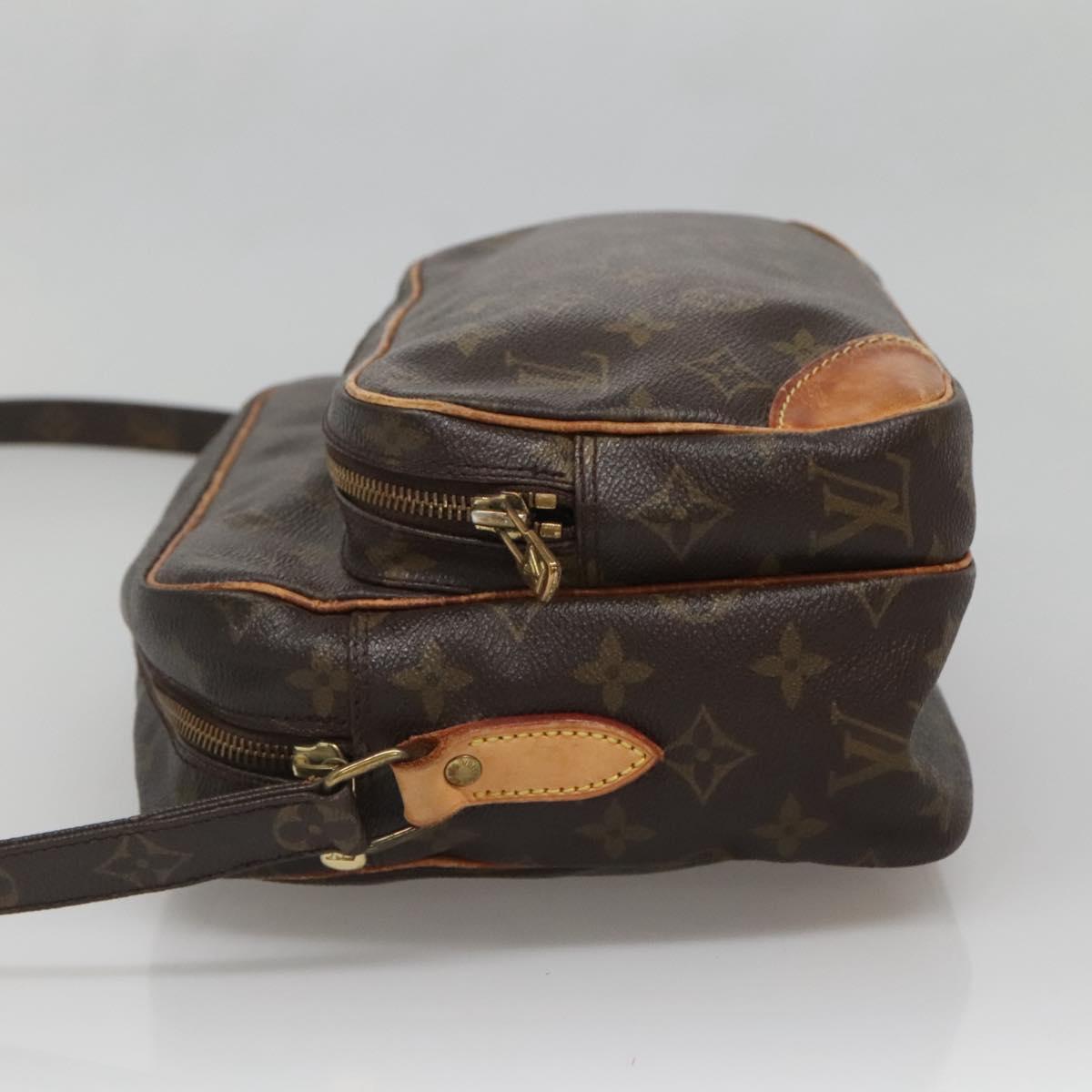 LOUIS VUITTON Monogram Nile Shoulder Bag M45244 LV Auth 137617