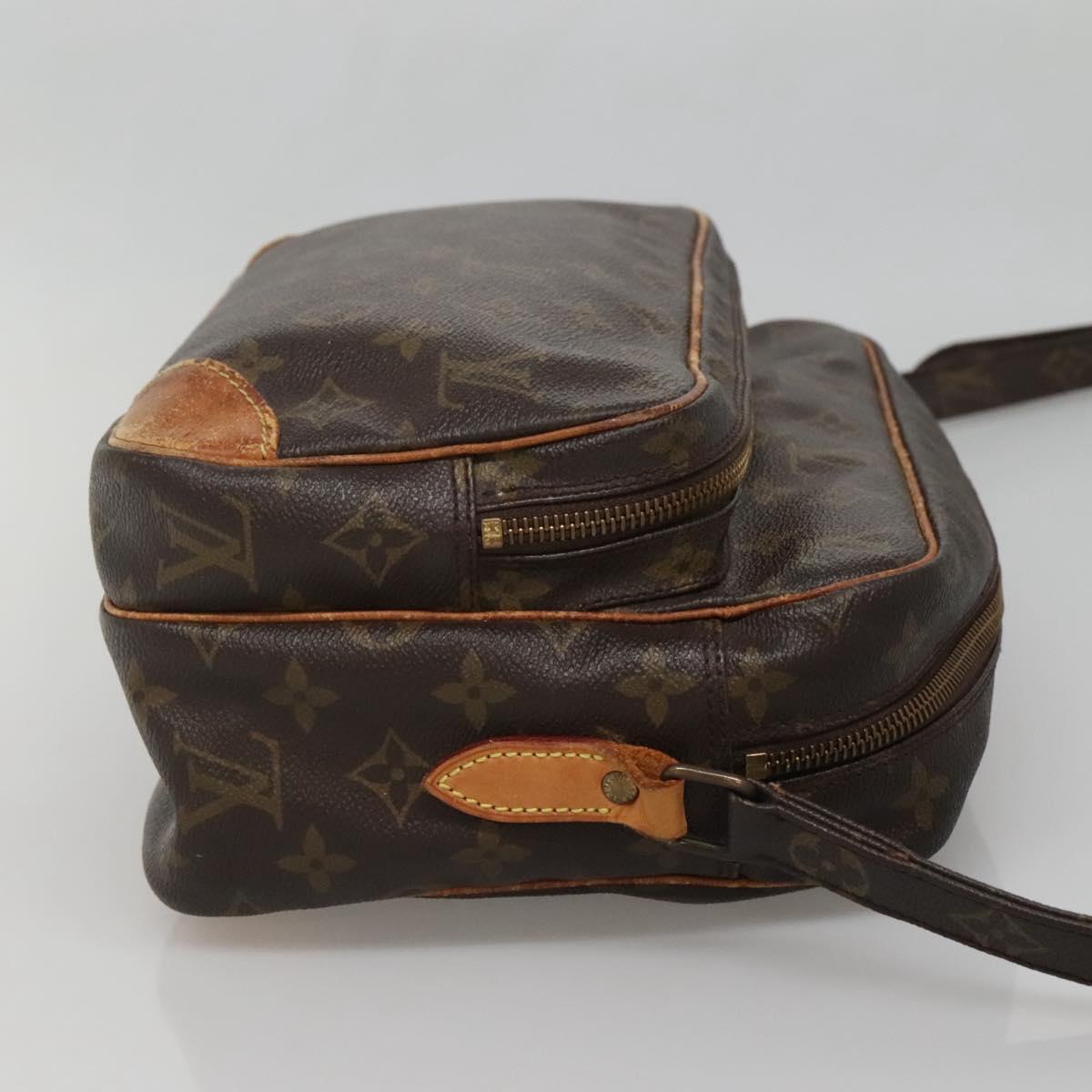 LOUIS VUITTON Monogram Nile Shoulder Bag M45244 LV Auth 137617