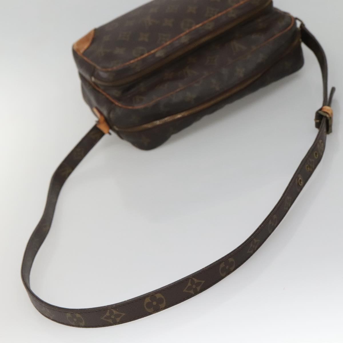 LOUIS VUITTON Monogram Nile Shoulder Bag M45244 LV Auth 137617