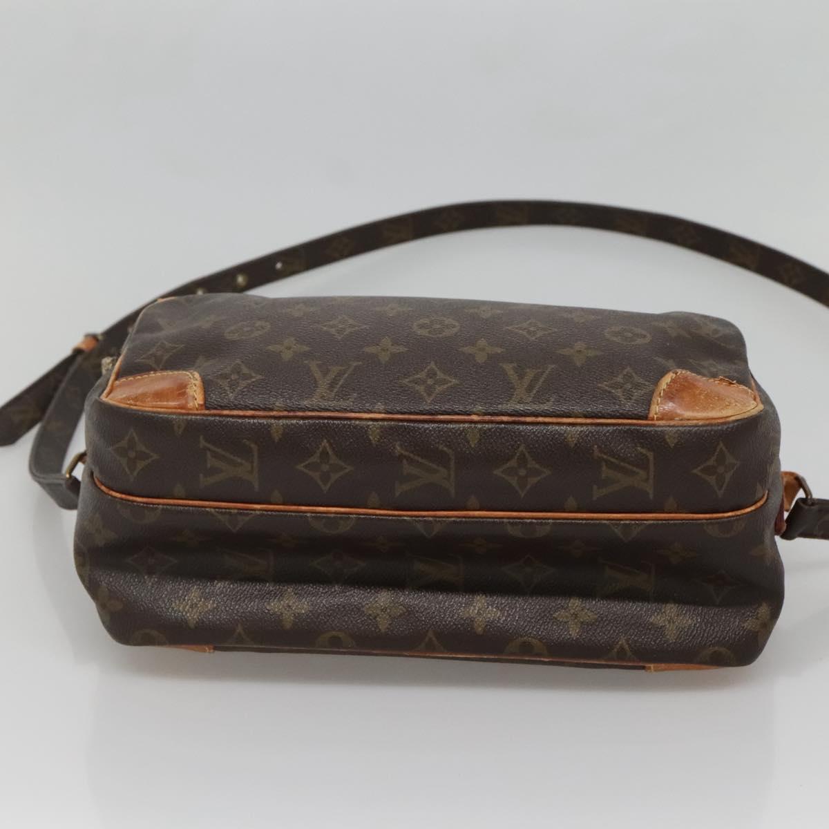 LOUIS VUITTON Monogram Nile Shoulder Bag M45244 LV Auth 137617