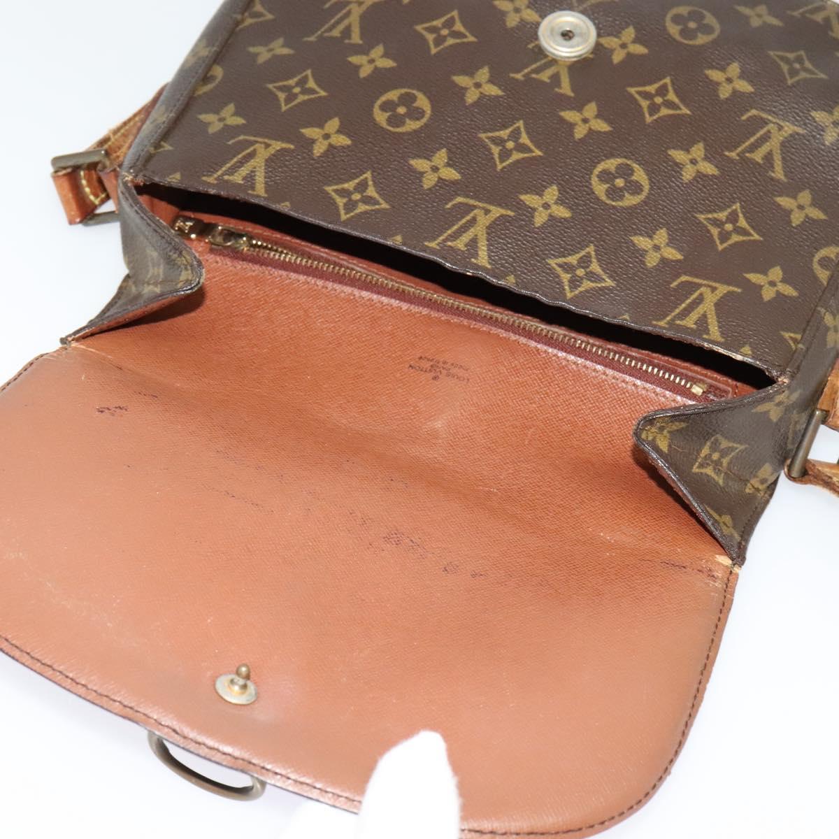 LOUIS VUITTON Monogram Saint Cloud GM Shoulder Bag M51242 LV Auth 137620